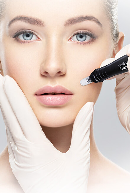Genosys Microneedling Wien, Kollagenproduktion, Feuchtigkeitspflege, Sonnenschutz, Hauterneuerung, Expert Beauty, Vieanna